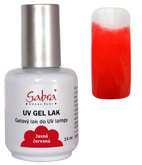 UV gel lak GABRA 19 jasně červená 14 ml | NEHTOVÁ MODELÁŽ - Gel laky UV gel lak GABRA 19 jasně červená 14 ml | NEHTOVÁ MODELÁŽ - Gel laky
